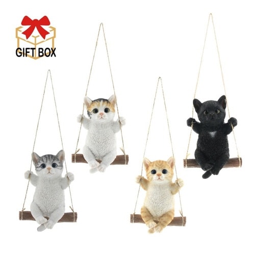 オーナメント スウィングキャット 茶トラ