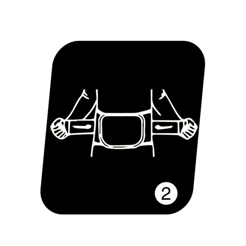 腰サポーター WETECH Lサイズ×XLサイズ