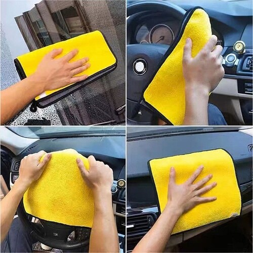 洗車タオル シルキータッチ クロス 3枚セット