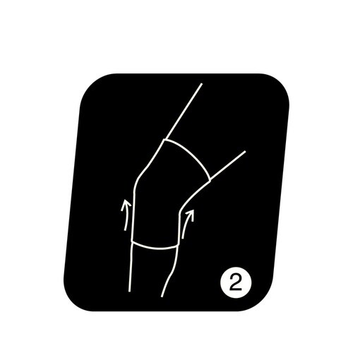 ひざサポーター WETECH 膝用 SからL L