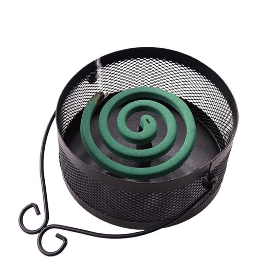 蚊取り線香ホルダー スチール製 蚊取線香入れ