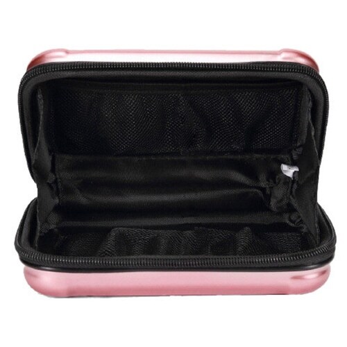 ポーチ ミニ スーツケース型 マルチポーチ ピンク