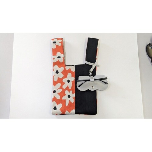 眼鏡ケース ストラップ付き ライトグレー