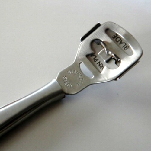 角質取り ステンレスボディ かかと削り 刃交換