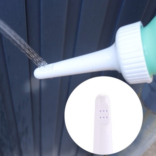 手動式 ハンディシャワートイレ ポーチ付き