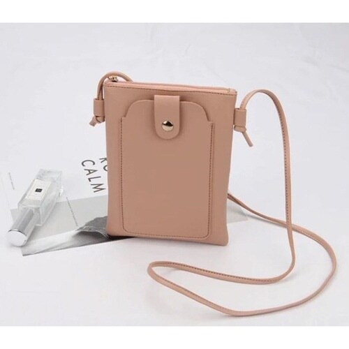 スマホショルダー スマホポシェット ピンク