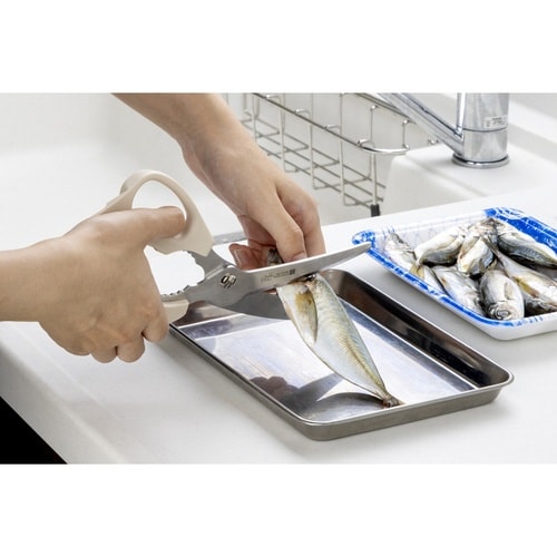キッチンばさみ 食洗機対応 調理のミカタ カーブ刃