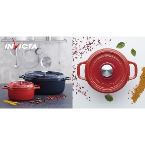 INVICTA キャセロール リコリスブルー