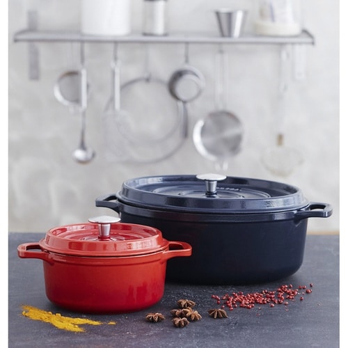 INVICTA キャセロール リコリスブルー