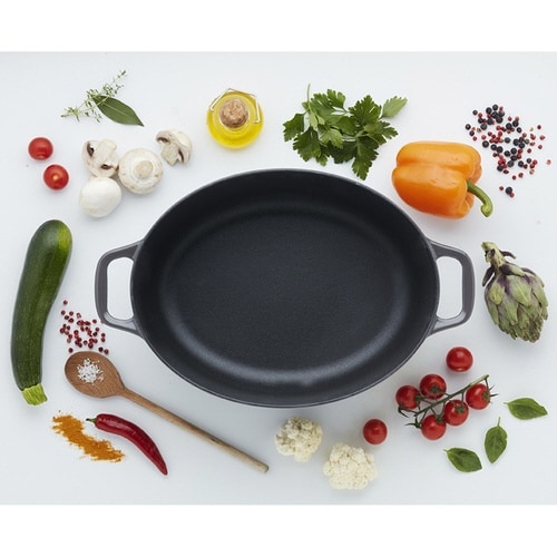 INVICTA キャセロール 27cm ブラック