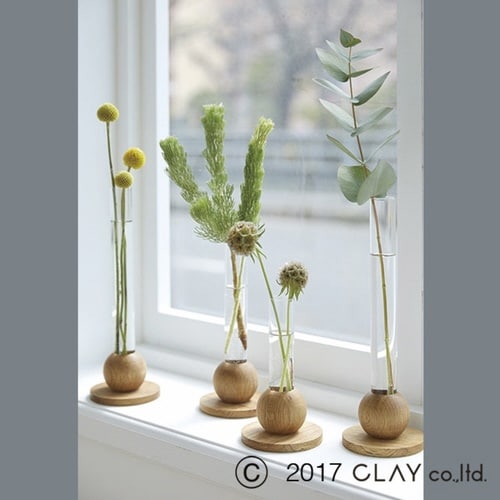 花瓶 BAUM バオム 直径8×高さ24cm