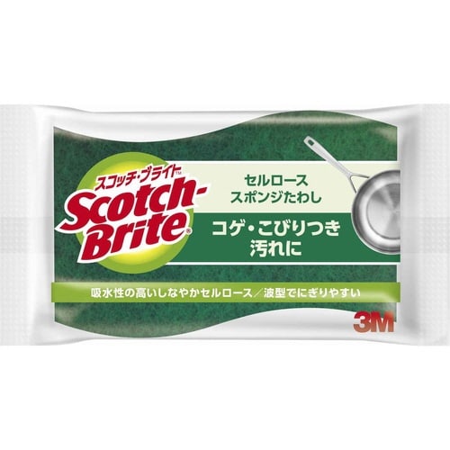 キッチンスポンジ スコッチブライト セルロース