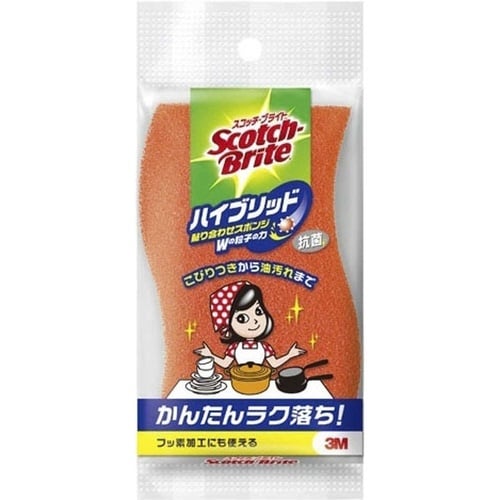 キッチンスポンジ スコッチブライト ハイブリッド