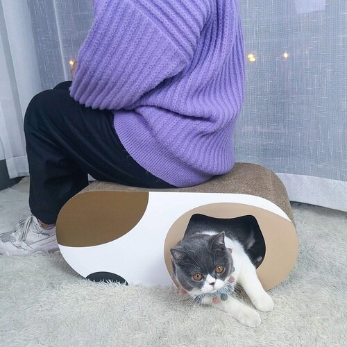 爪とぎ トンネル爪とぎ 猫 段ボール