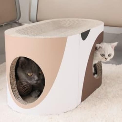 ペットハウス 隠れん坊ハウス 爪とぎ 猫