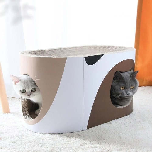 ペットハウス 隠れん坊ハウス 爪とぎ 猫