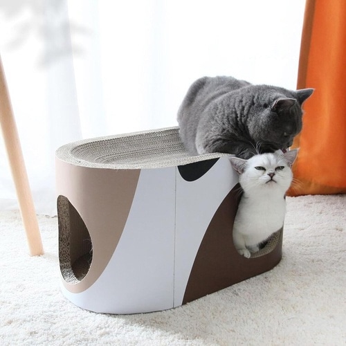 ペットハウス 隠れん坊ハウス 爪とぎ 猫