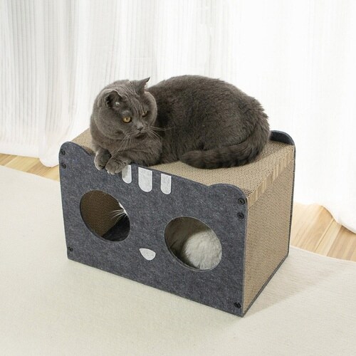 ペットハウス 猫 にゃんずハウス グレー