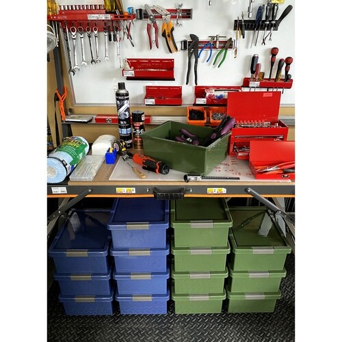 アウトドアコンテナ 11L Lサイズ カーキ