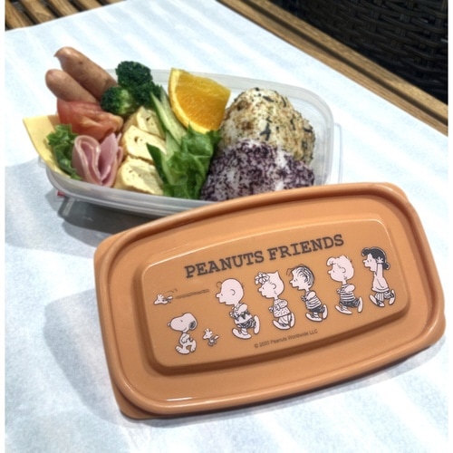 保存容器 560ml スヌーピー オレンジ