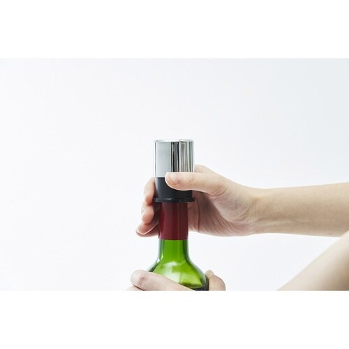 ボトルストッパー ワイン用品 保存器具 シルバー