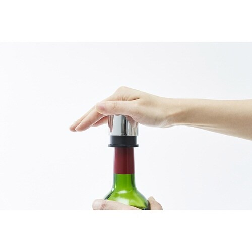 ボトルストッパー ワイン用品 保存器具 シルバー
