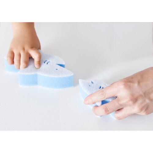 おもちゃ さめ スポンジ 安全 2歳 3歳 ブルー