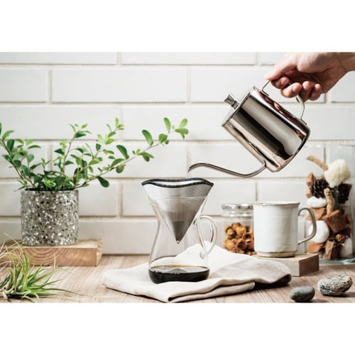 コーヒーフィルター 1杯用 シルバー ステンレス