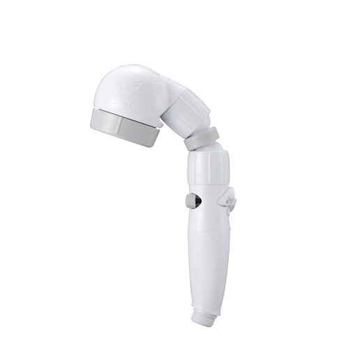 シャワーヘッド 節水 3D ライトグレー