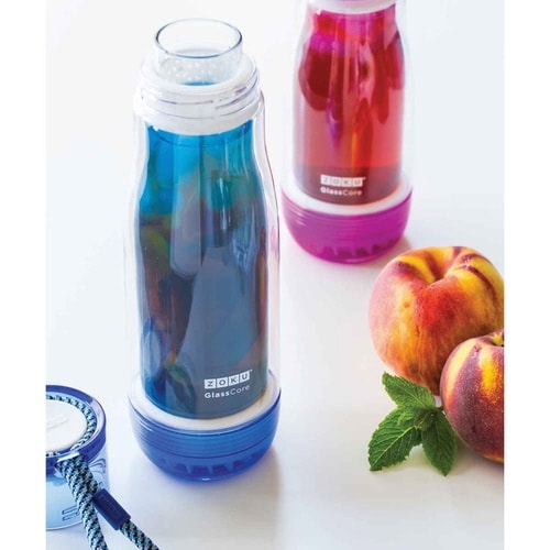 水筒 355ml ダブルウォール パープル