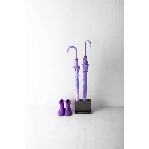 karari 傘立て スリム 珪藻土 グレー