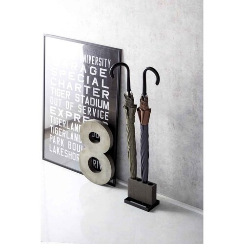 karari 傘立て スリム 珪藻土 グレー