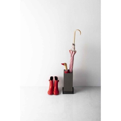 karari 傘立て 珪藻土 4本用 グレー