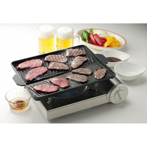 ヘルシー焼肉プレート 角型 ガス火専用