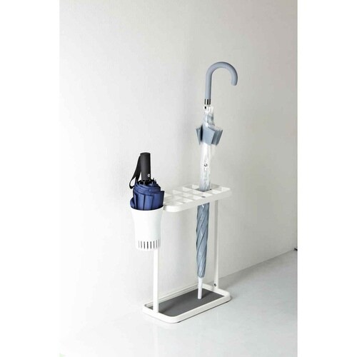 傘ホルダー 1本用 折りたたみ傘 フック式 ワイド