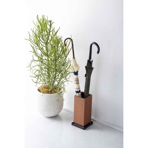 karari 傘立て 珪藻土 4本用 ブラウン