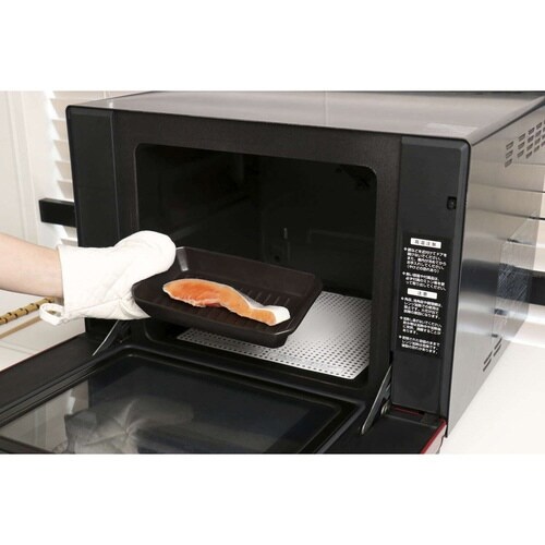 グリルプレート 19×11cm 長角 陶器