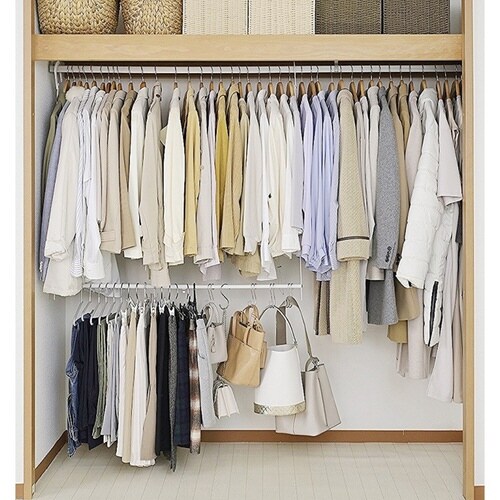 ハンガー 収納アップブランコハンガー 伸縮式