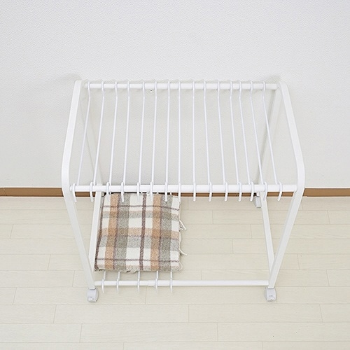 スラックスハンガー 伸縮式 キャスター付き