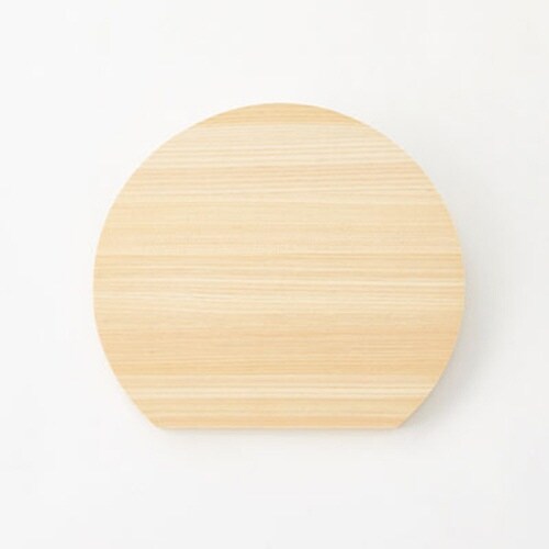 丸いまな板 ひのき 小 D型まな板 日本製