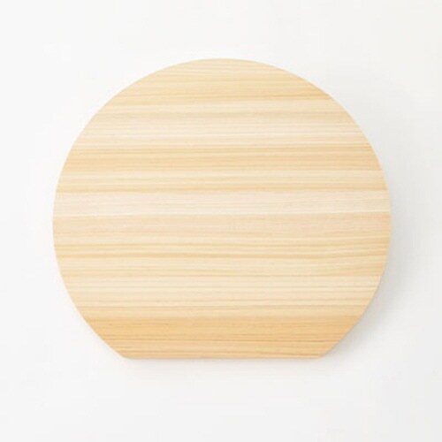 丸いまな板 ひのき 大 D型まな板 日本製