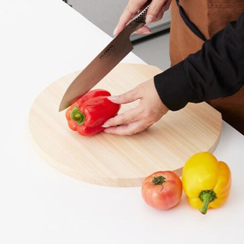 丸いまな板 ひのき 大 D型まな板 日本製