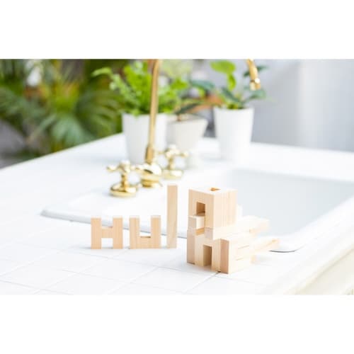 知育玩具 積み木 ひのきの積み木 HUI フーイ