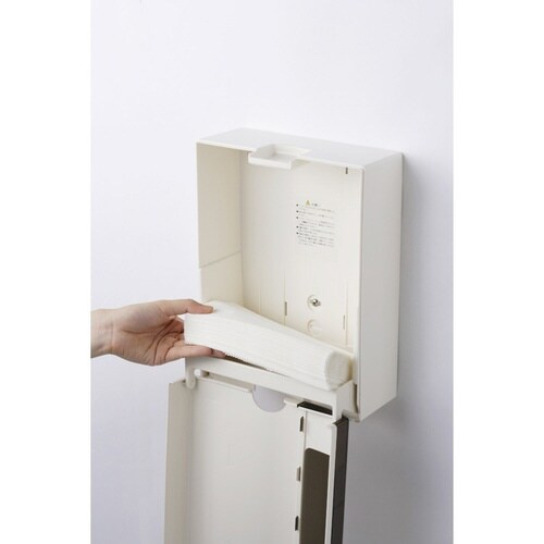 ペーパータオルホルダー 600枚用 壁掛け