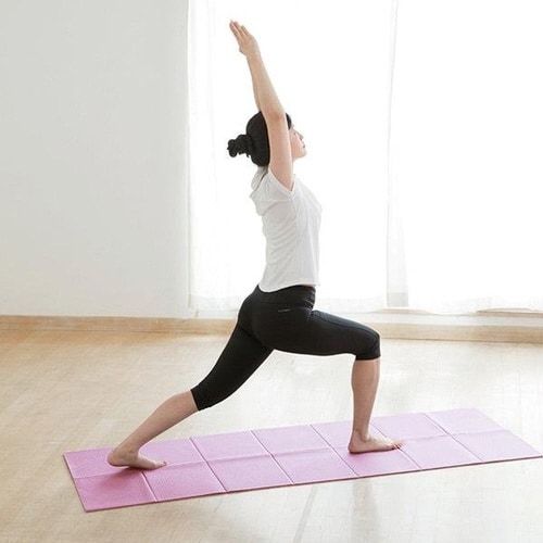 ヨガマット たためるヨガマット tone ピンク