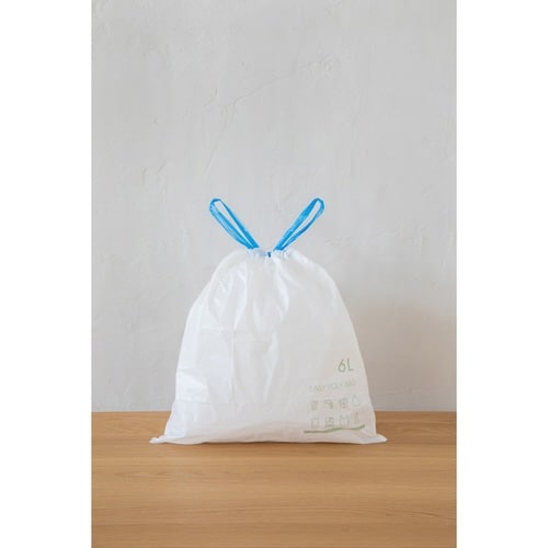 ゴミ袋 6L 36x35cm 厚さ 0.013mm