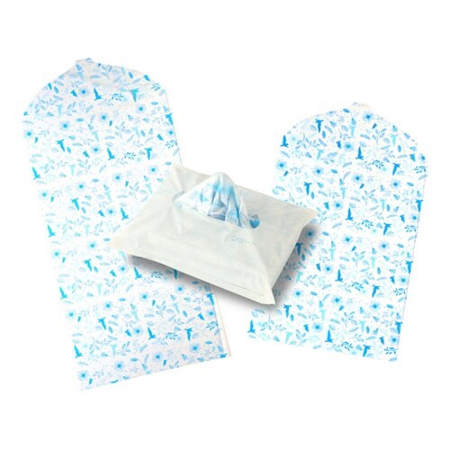 衣類カバー ティッシュ式 洋服カバー バード