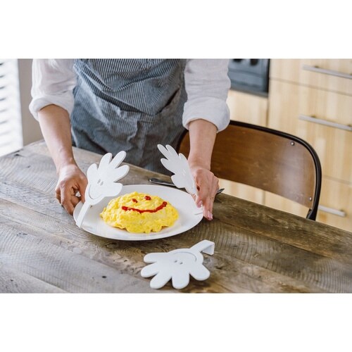 食べ物がラップにつかない ラップ用アーム ホワイト