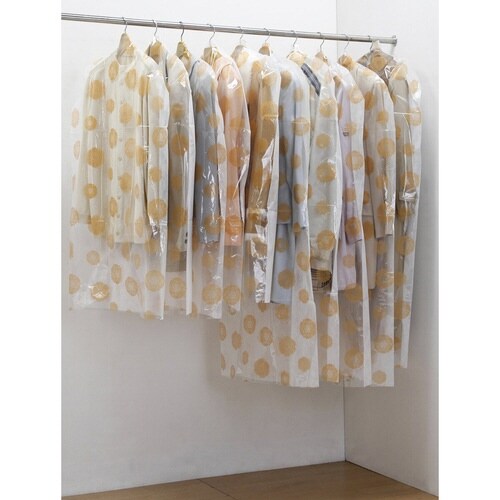衣類カバー ティッシュ式 洋服カバー レース