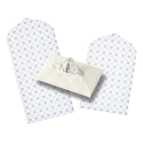 衣類カバー ティッシュ式 洋服カバー フラワー